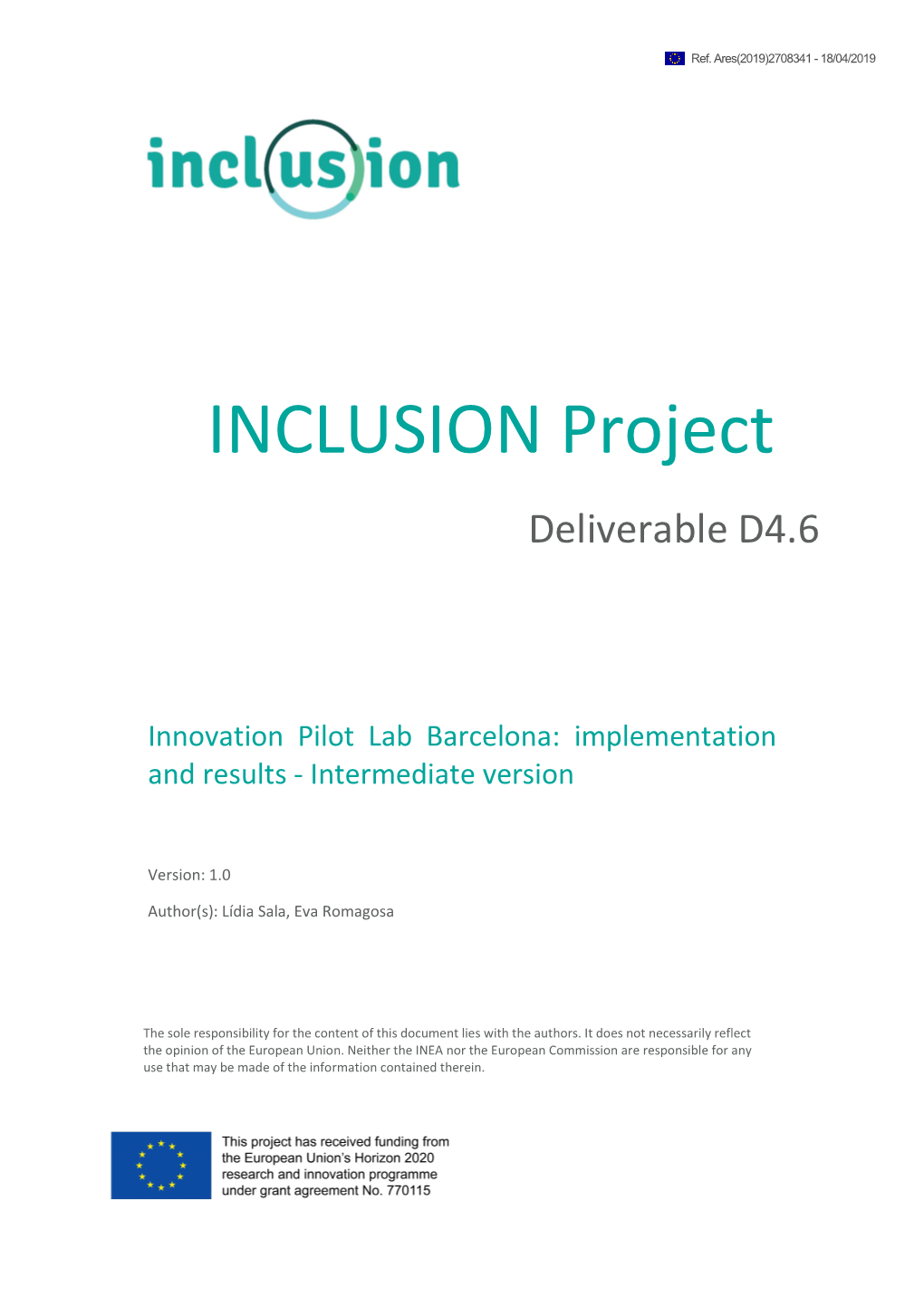 INCLUSION Project