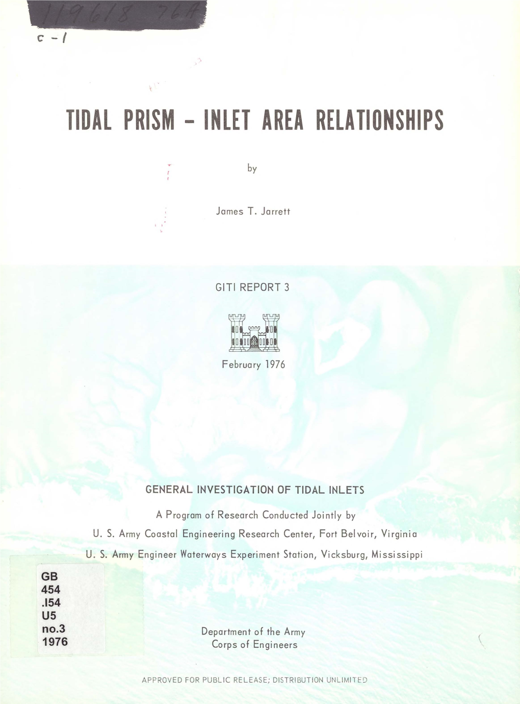 Tidal Prism - Inlet Area Relationships