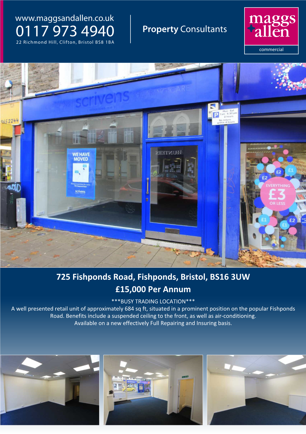 Property Consultants 725 Fishponds Road, Fishponds, Bristol, BS16