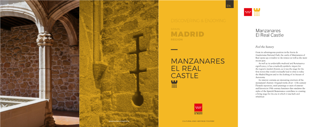 Manzanares El Real Castle Brochure