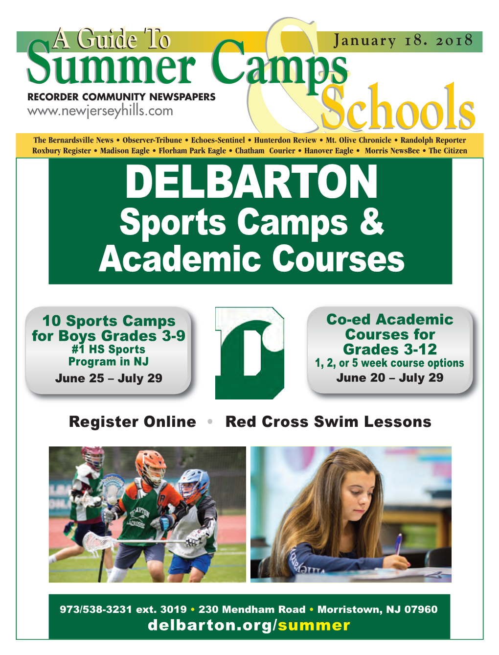 DELBARTON Sports Camps & Academic Courses