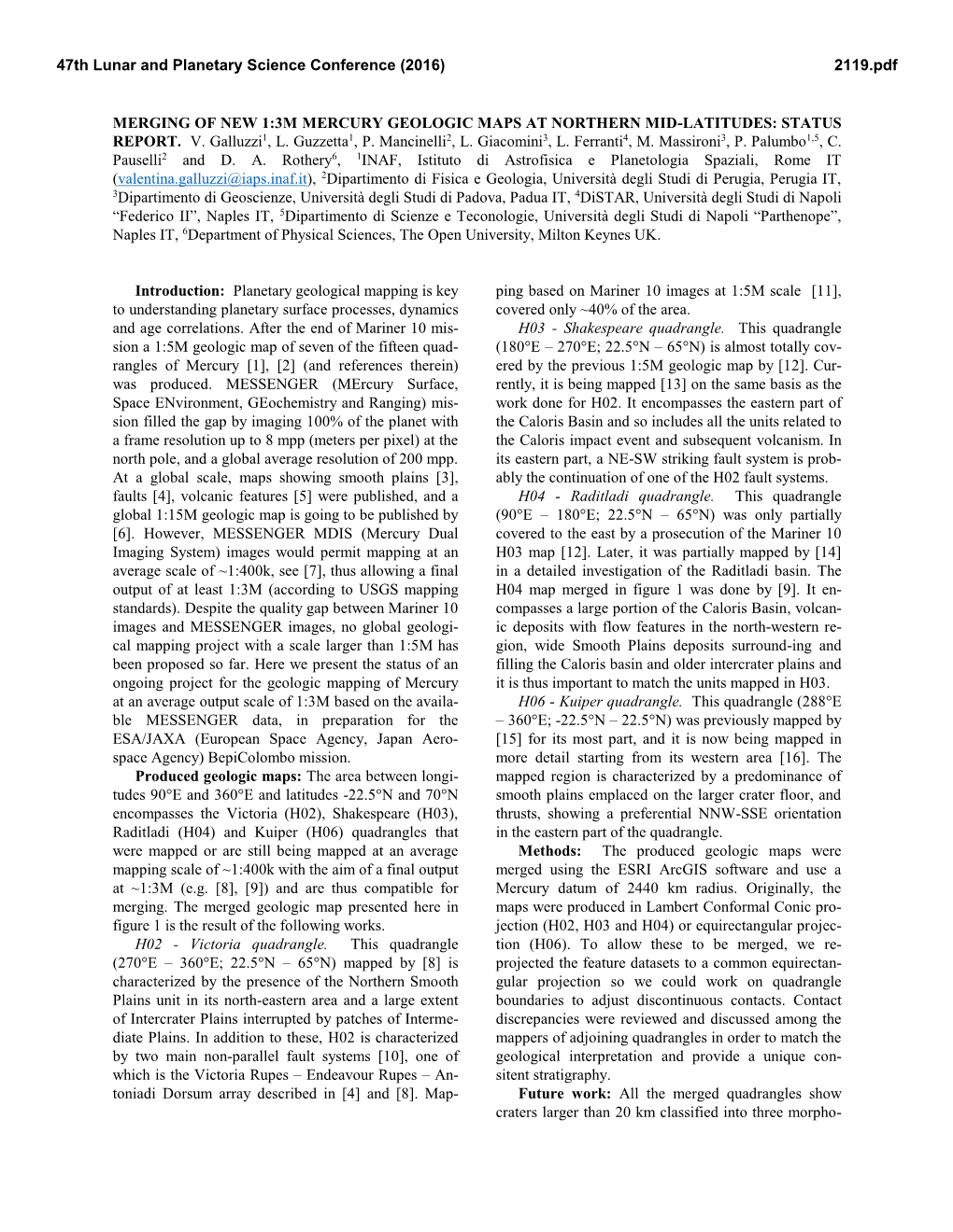 Merging of New 1:3M Mercury Geologic Maps at Northern Mid-Latitudes: Status Report