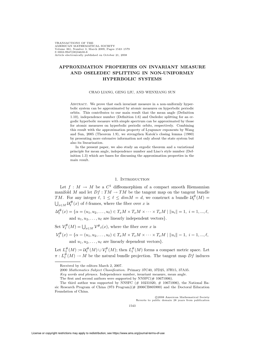Approximation Properties on Invariant Measure and Oseledec Splitting in Non-Uniformly Hyperbolic Systems