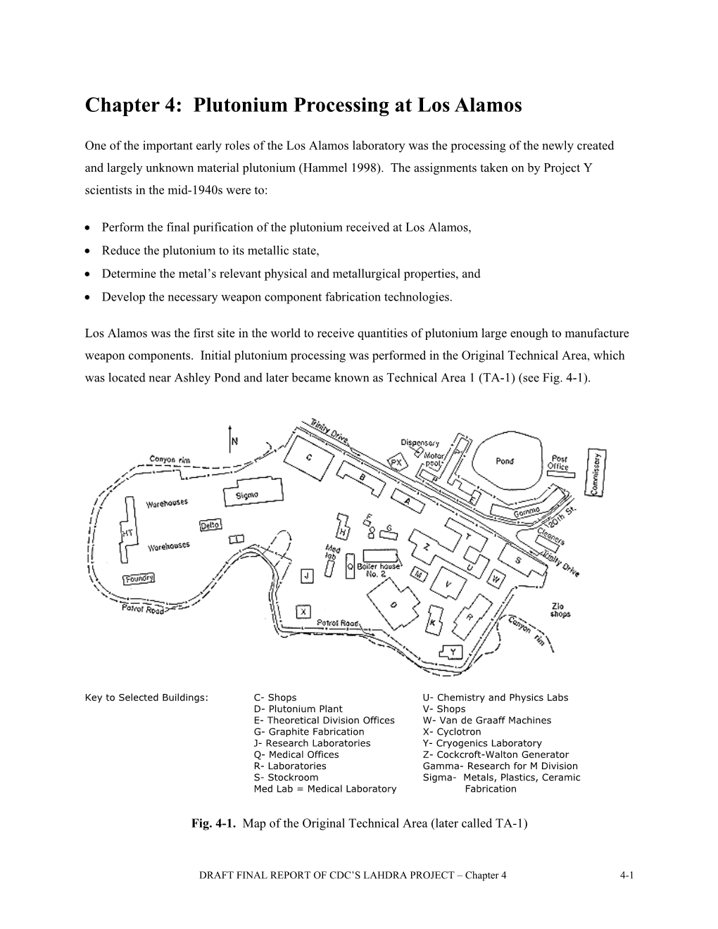 Chapter 4: Plutonium Processing at Los Alamos