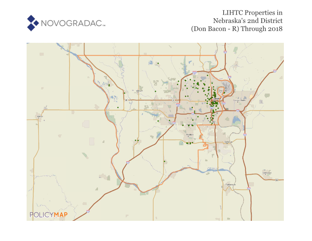 Nebraska's 2Nd District (Don Bacon - R) Through 2018 LIHTC Properties in Nebraska's 2Nd District Through 2018