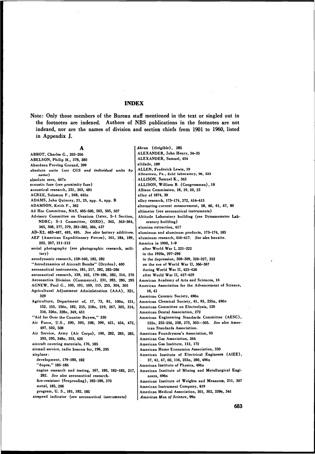 Measures for Progress: a History of the National Bureau of Standards