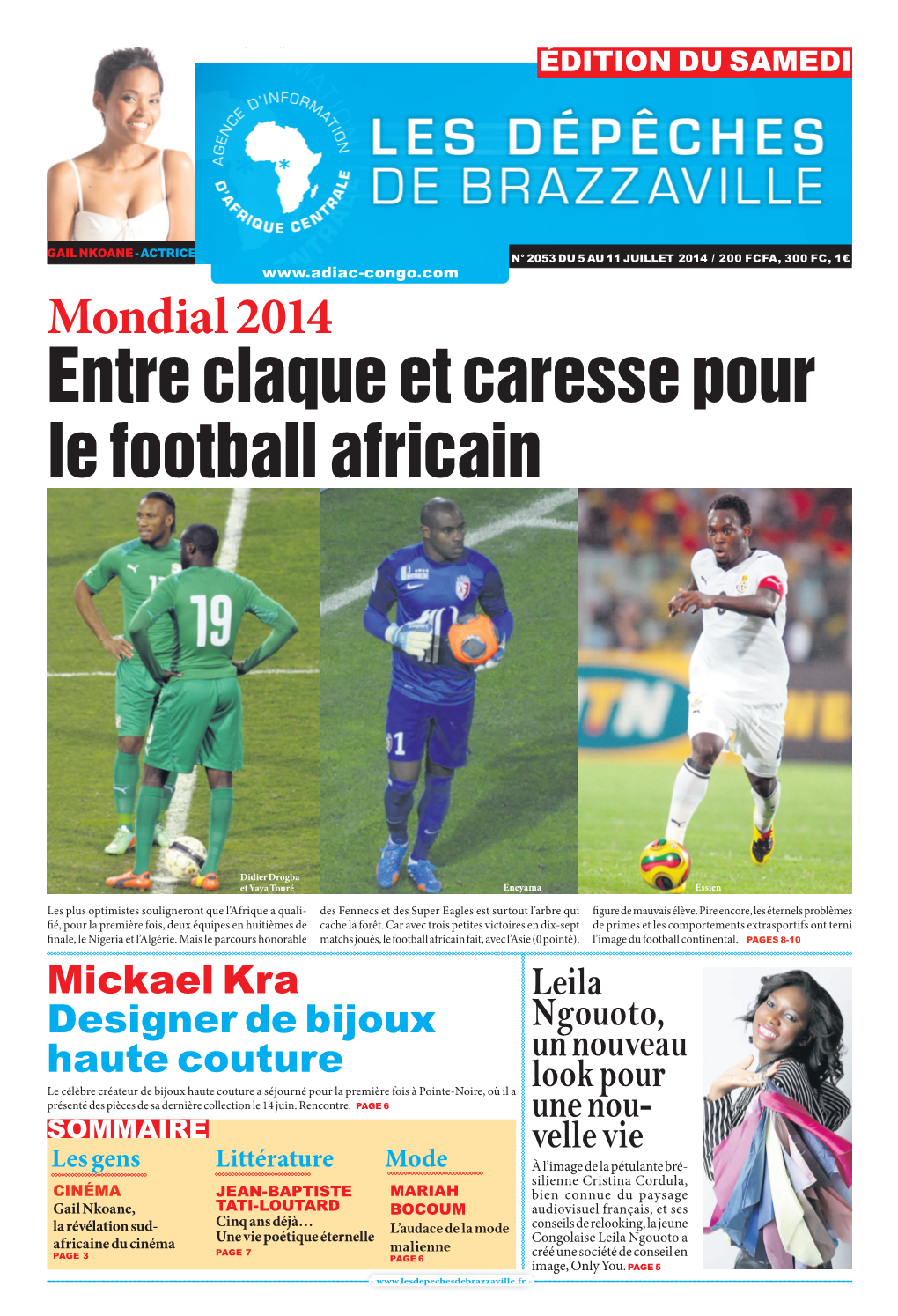 Entre Claque Et Caresse Pour Le Football Africain