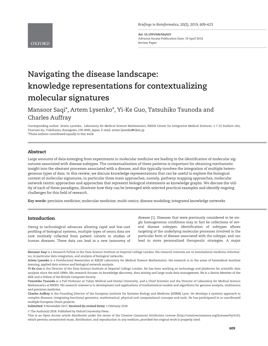 Navigating the Disease Landscape: Knowledge Representations For