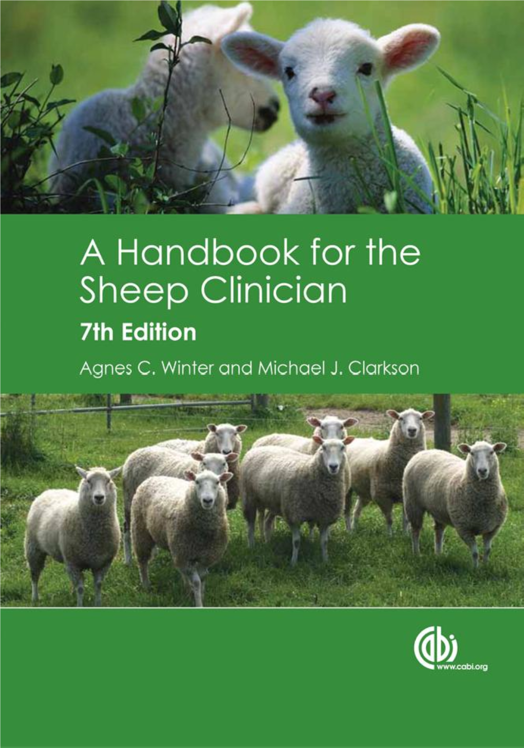 A Handbook for the Sheep Clinician 7Th Edition Agnes C