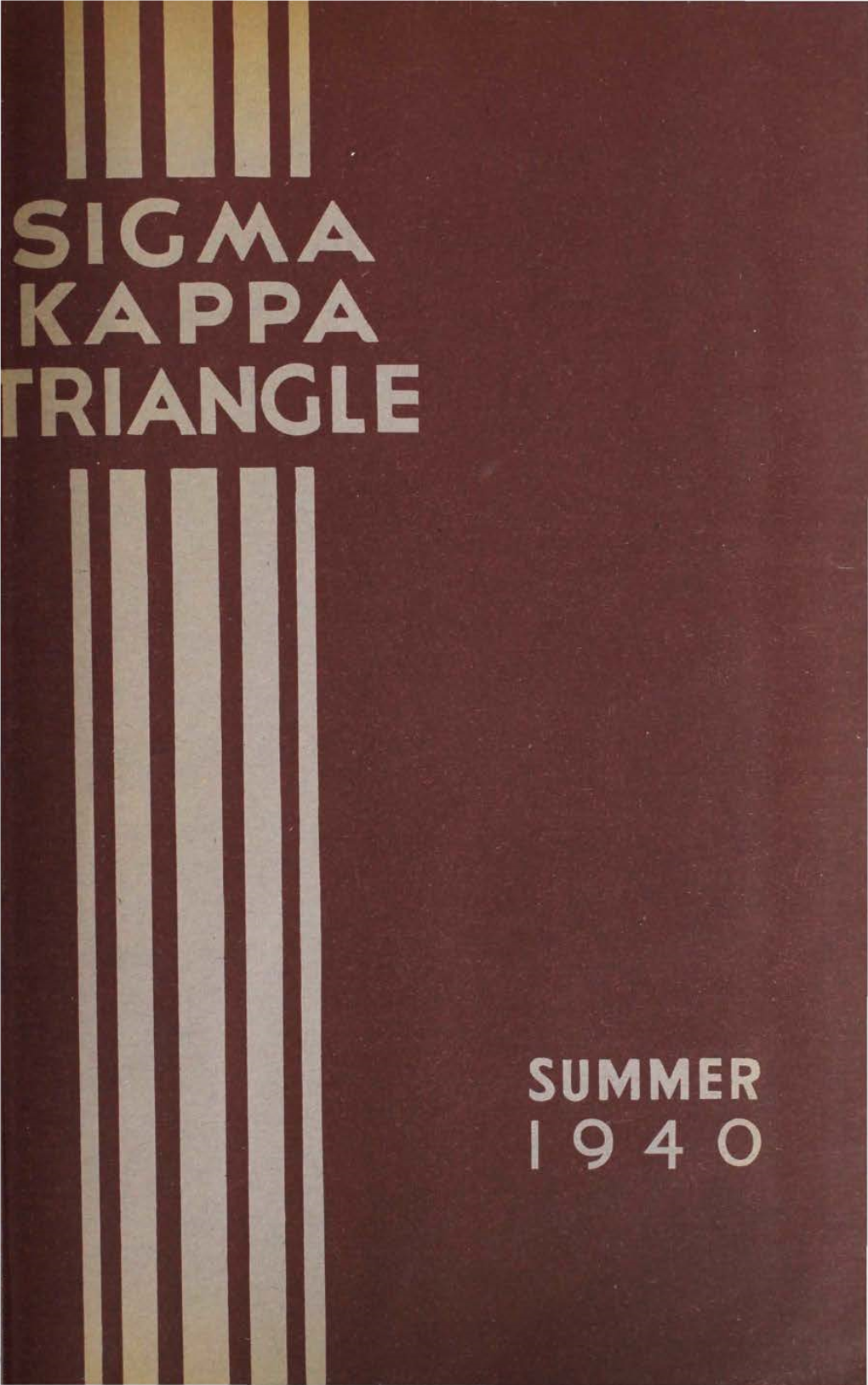 Skt Sigma Kappa Triangle Vol 3