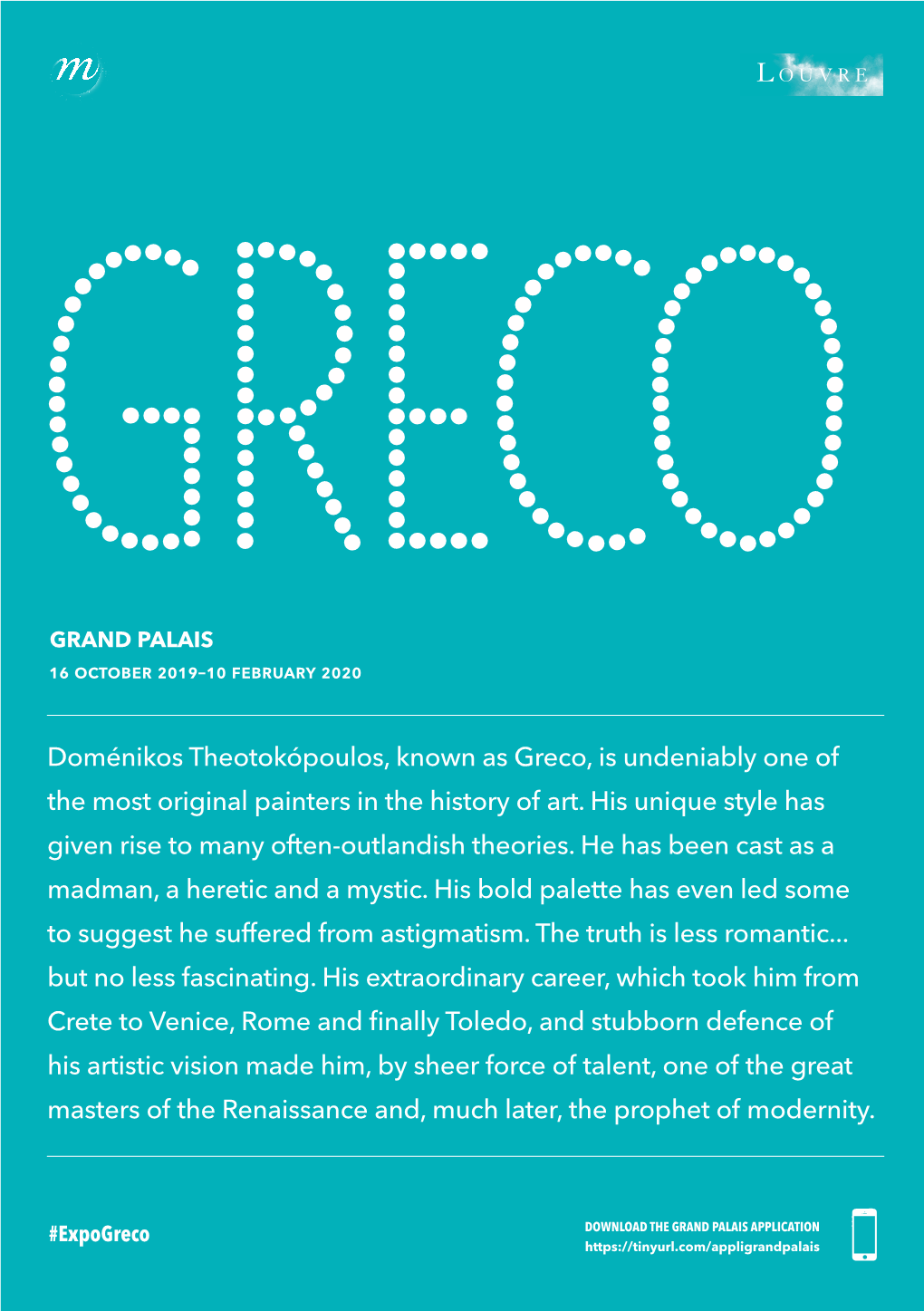 Doménikos Theotokópoulos, Known As Greco, Is Undeniably One of the Most Original Painters in the History of Art