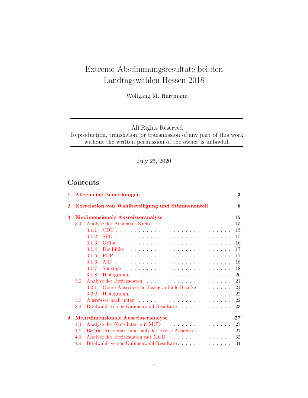 Extreme Abstimmungsresultate Bei Den Landtagswahlen Hessen 2018