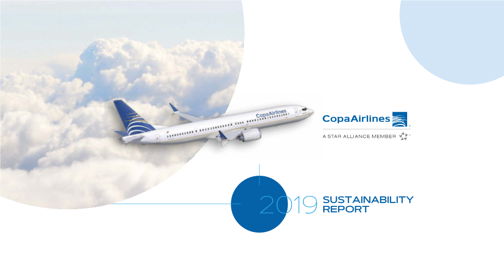 Sustainability Report Copa Airlines © 2019