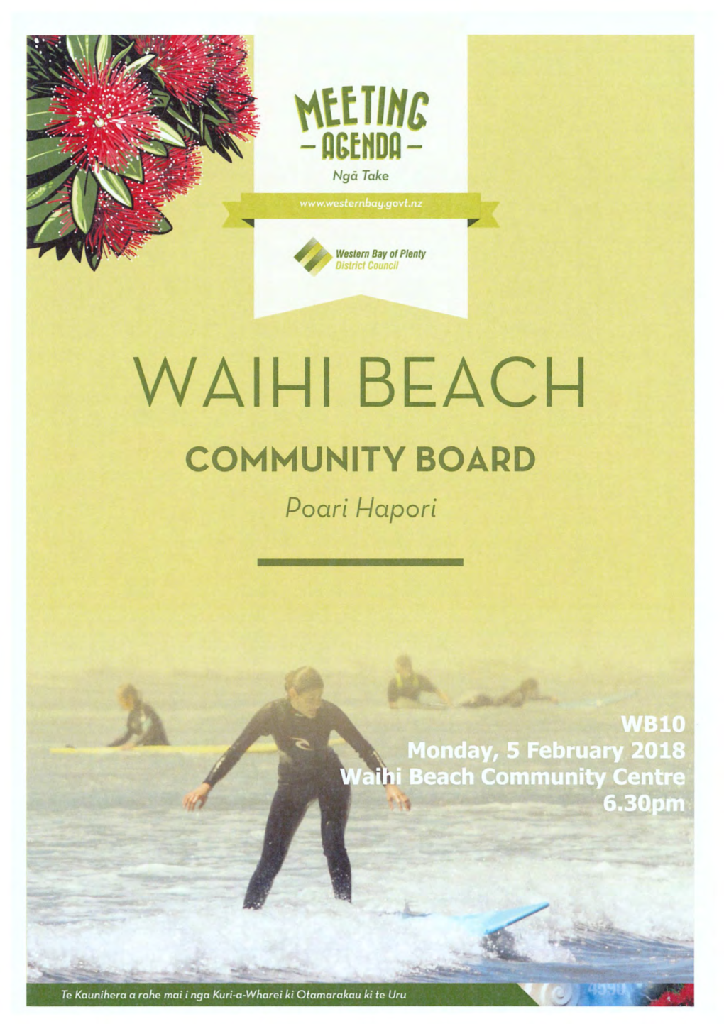 Western Bay of Plenty District Council Waihi Beach Community Board