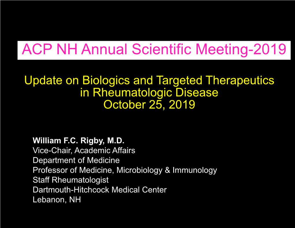 ACP NH Annual Scientific Meeting-2019