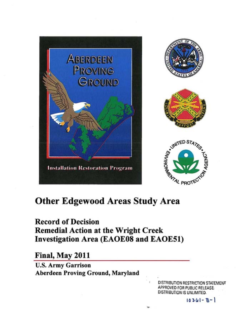 Other Edgewood Areas in Aberdeen Proving Ground