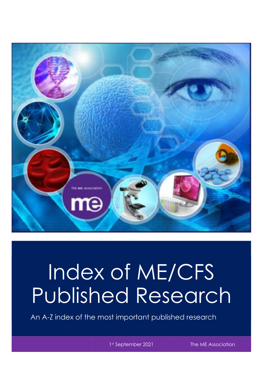 Index of ME/CFS Published Research an A-Z Index of the Most Important Published Research