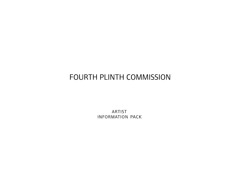 Fourth Plinth Commissioning Group