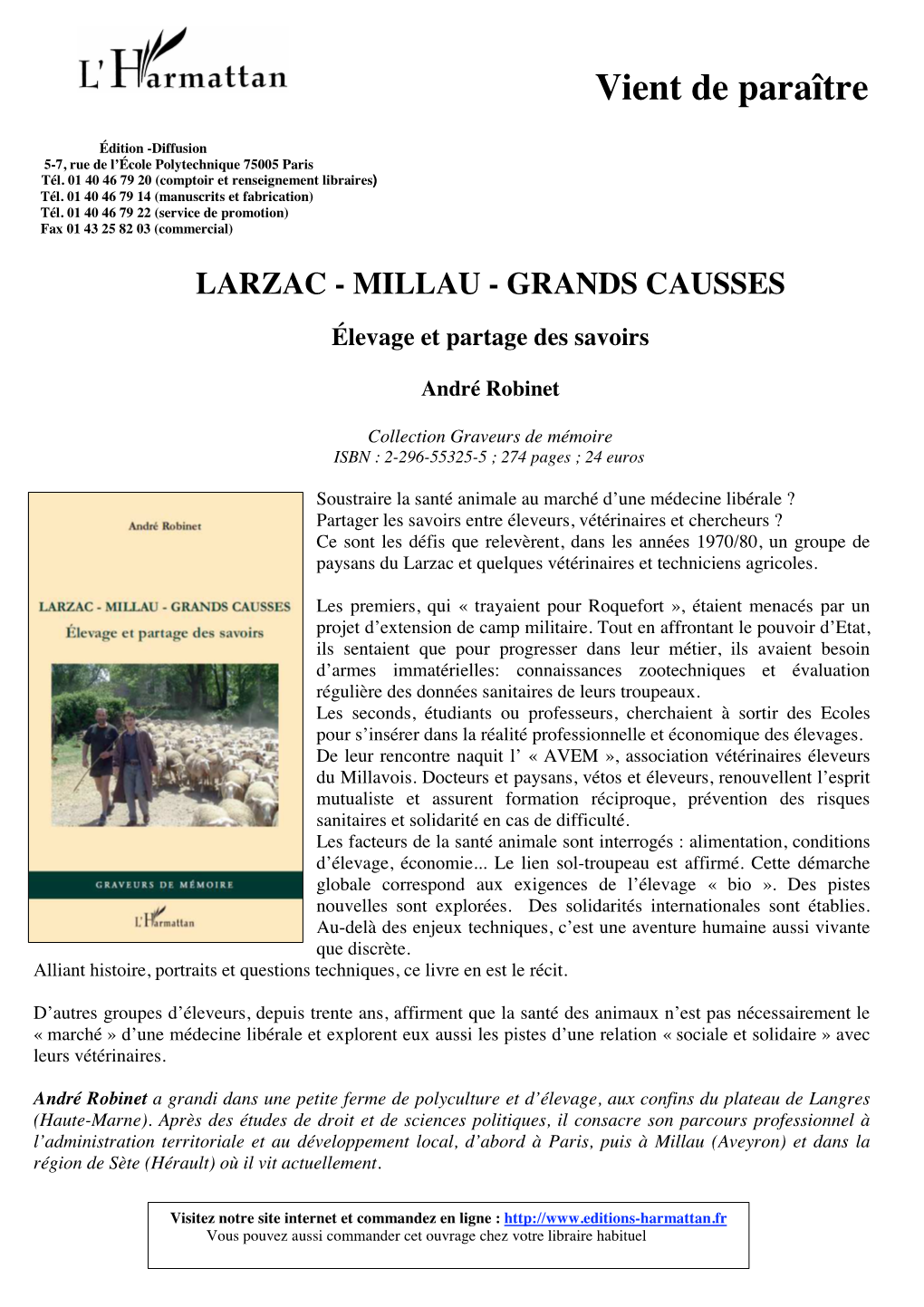 Larzac-Millau-Grands Causses