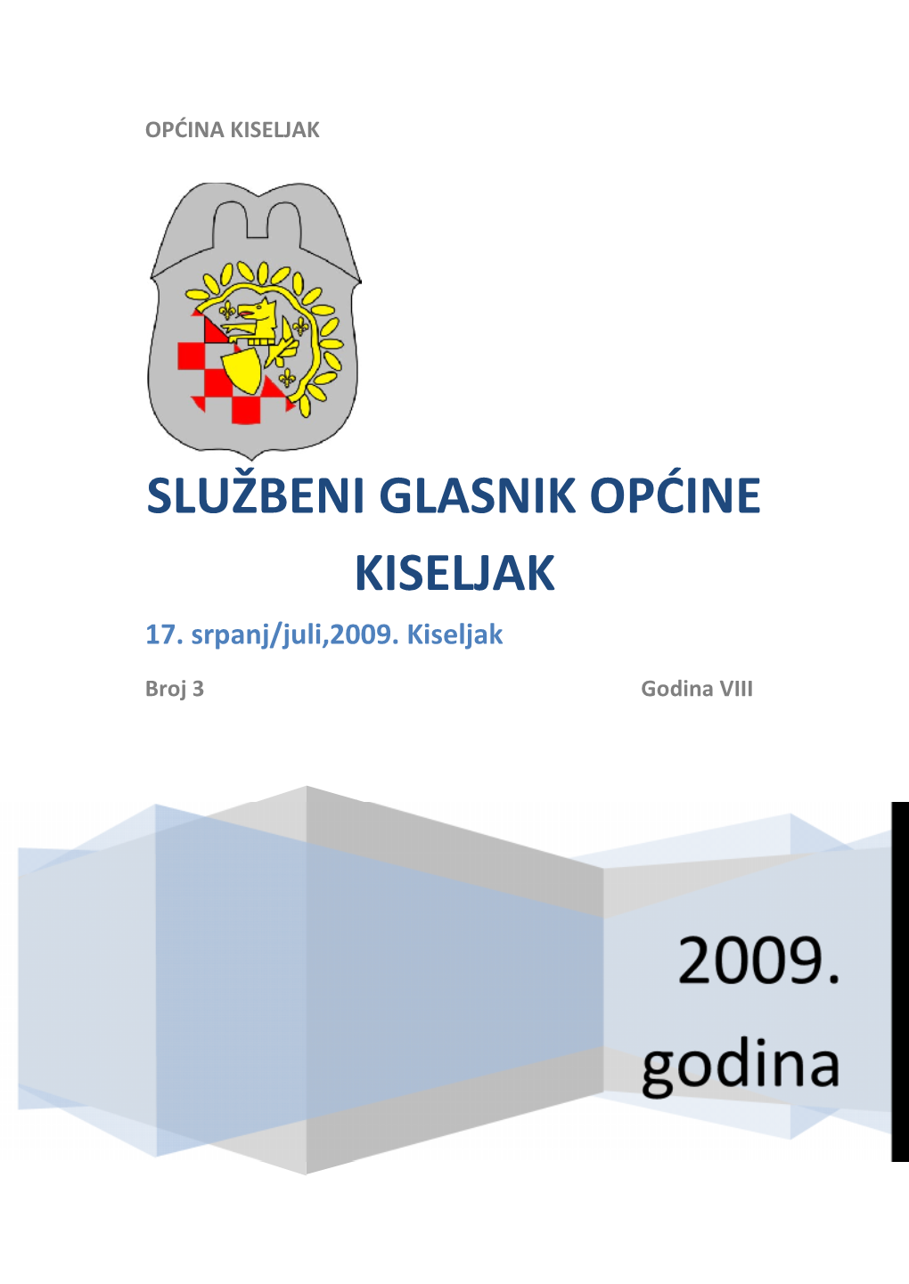 Službeni Glasnik Općine Kiseljak 17