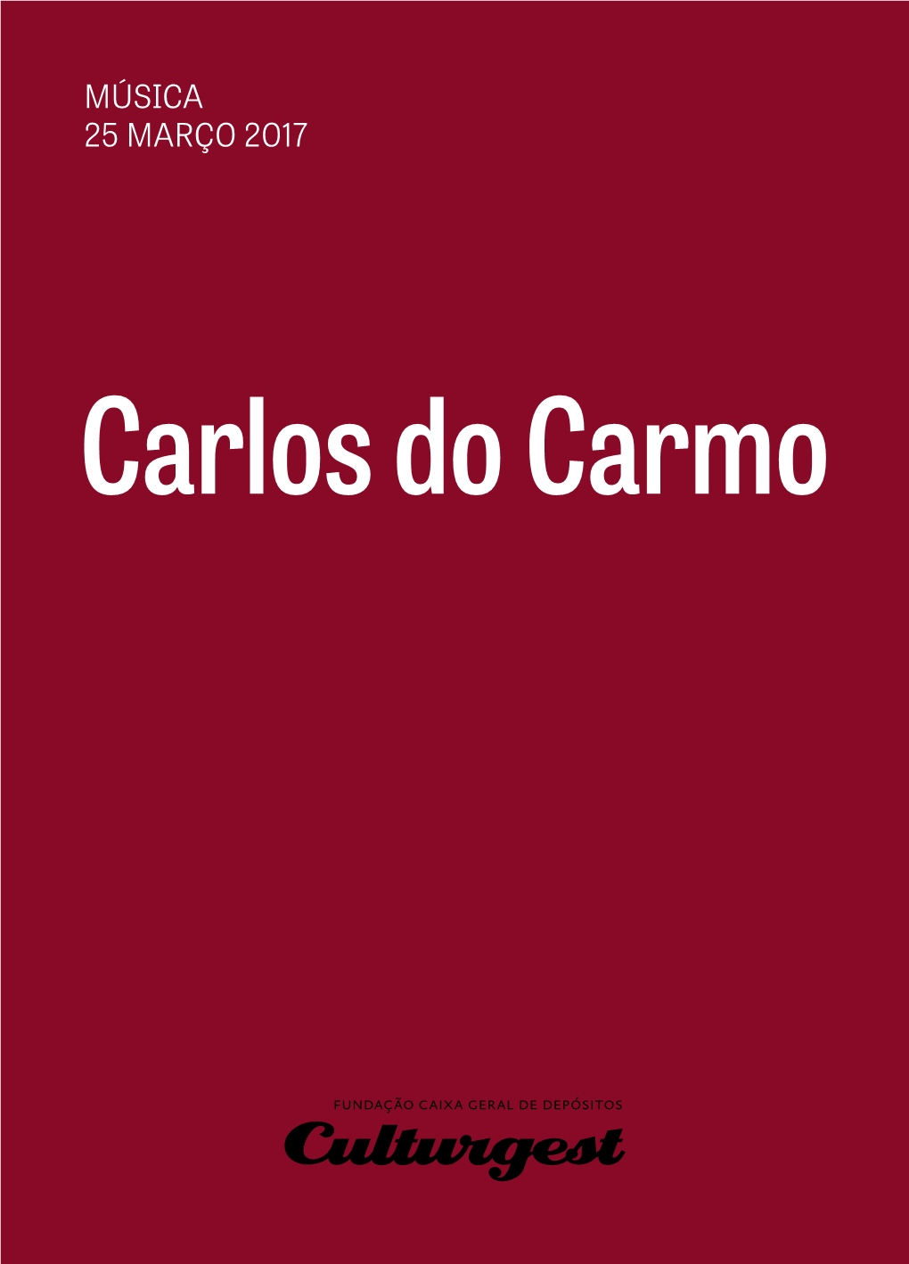 Carlos Do Carmo © Simon Frederick