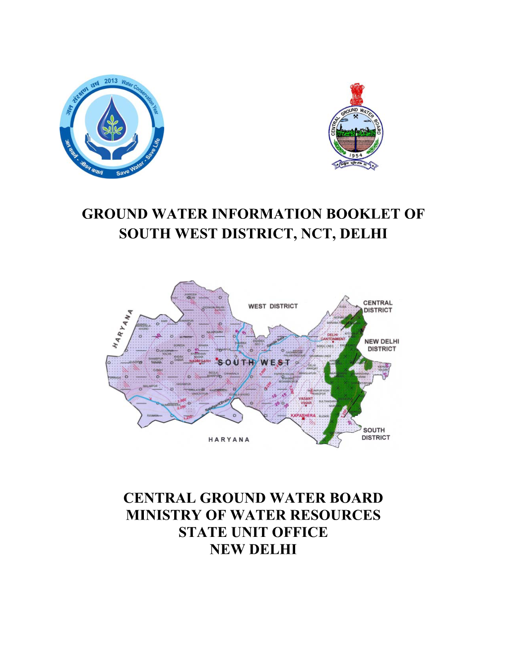 South West District, Nct, Delhi