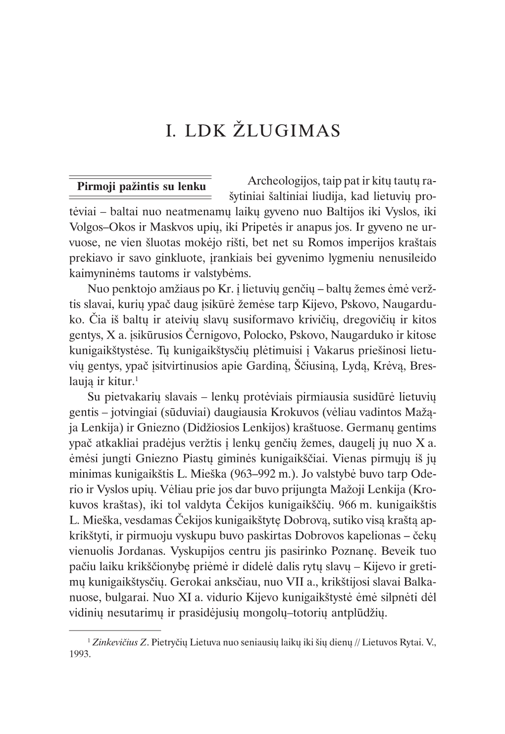 I. Ldk Žlugimas