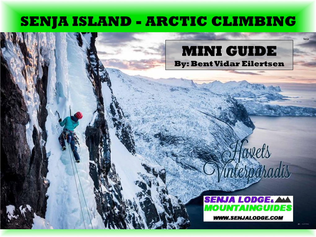 Senja Island - Arctic Climbing