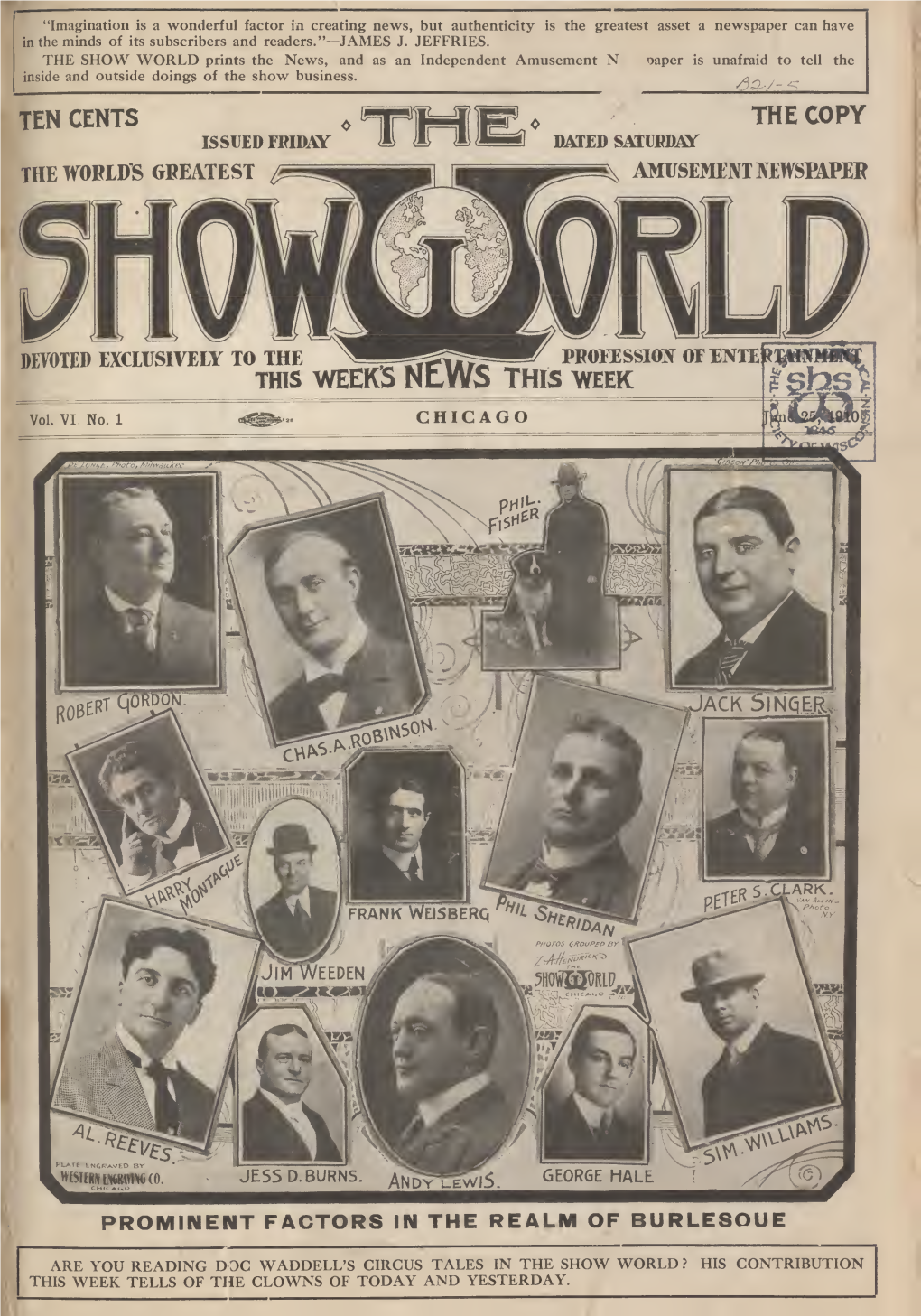 Show World (June 25, 1910)