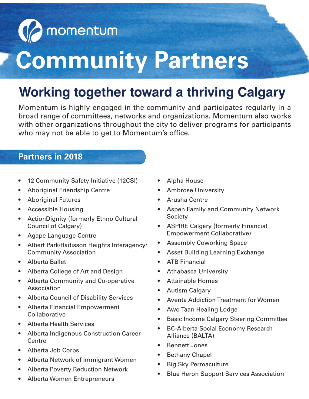 Community Partners