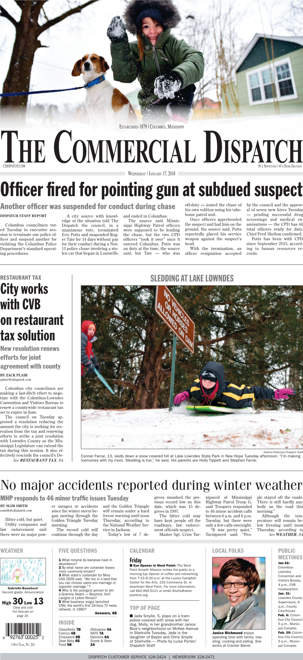 Officer Fired for Pointing Gun at Subdued Suspect