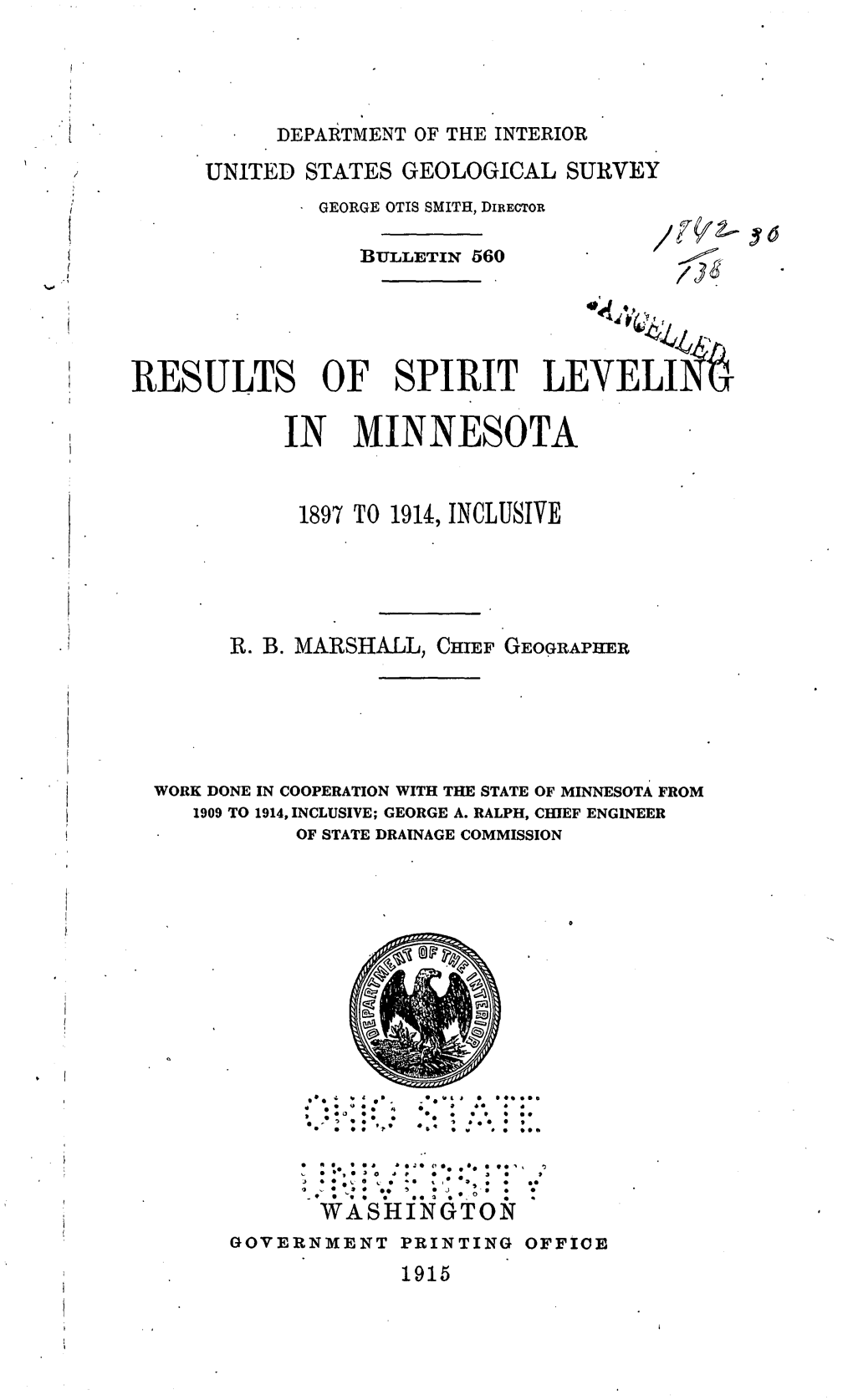 Results of Spirit Leveli in Minnesota