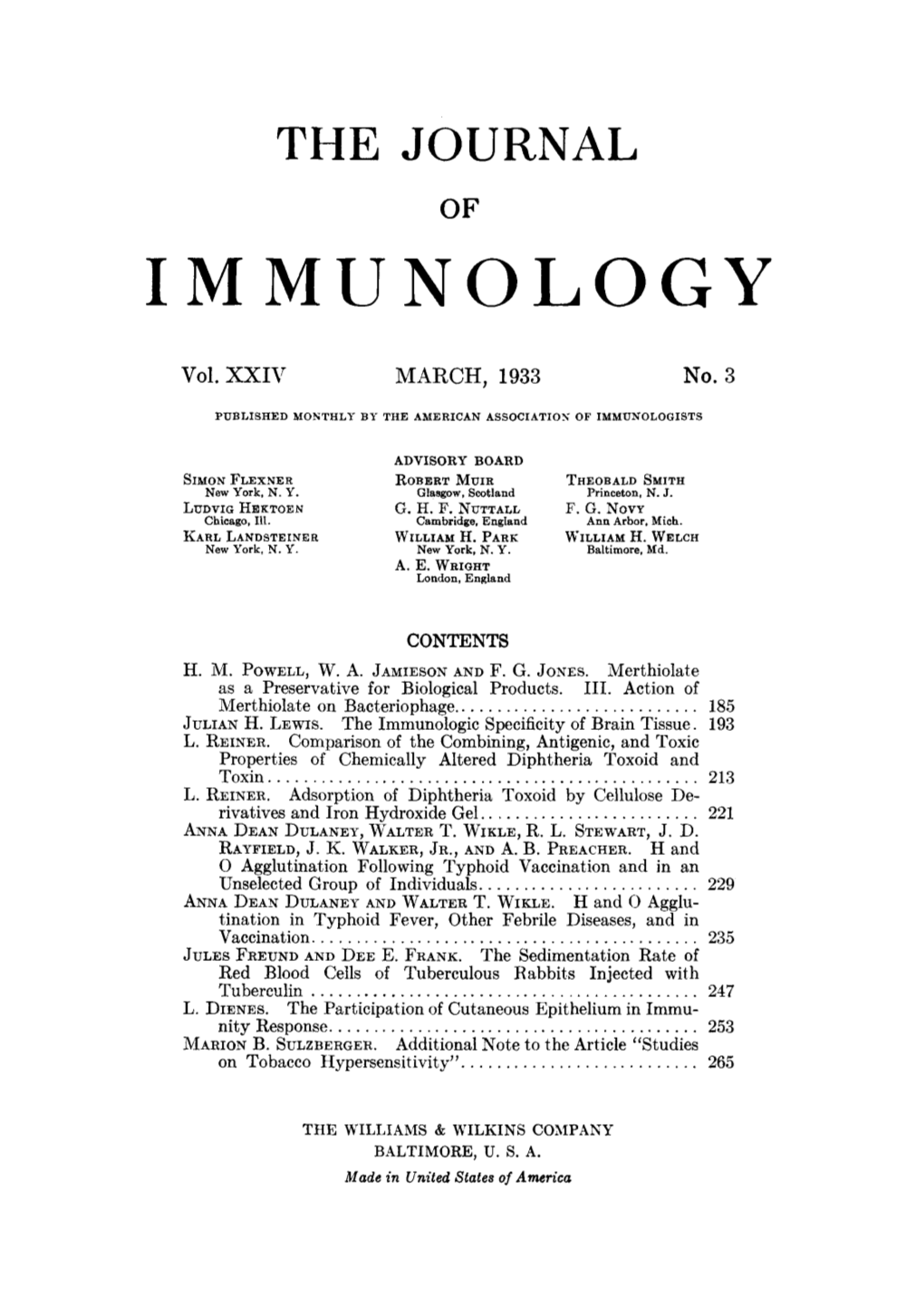 The Journal of Immunology