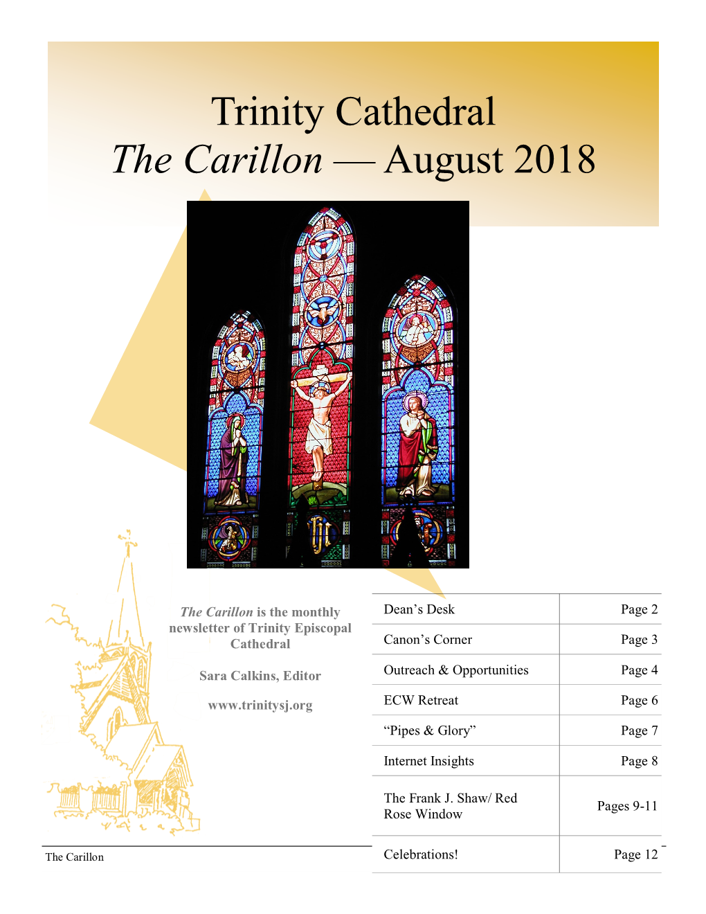 Trinity Cathedral the Carillon — August 2018