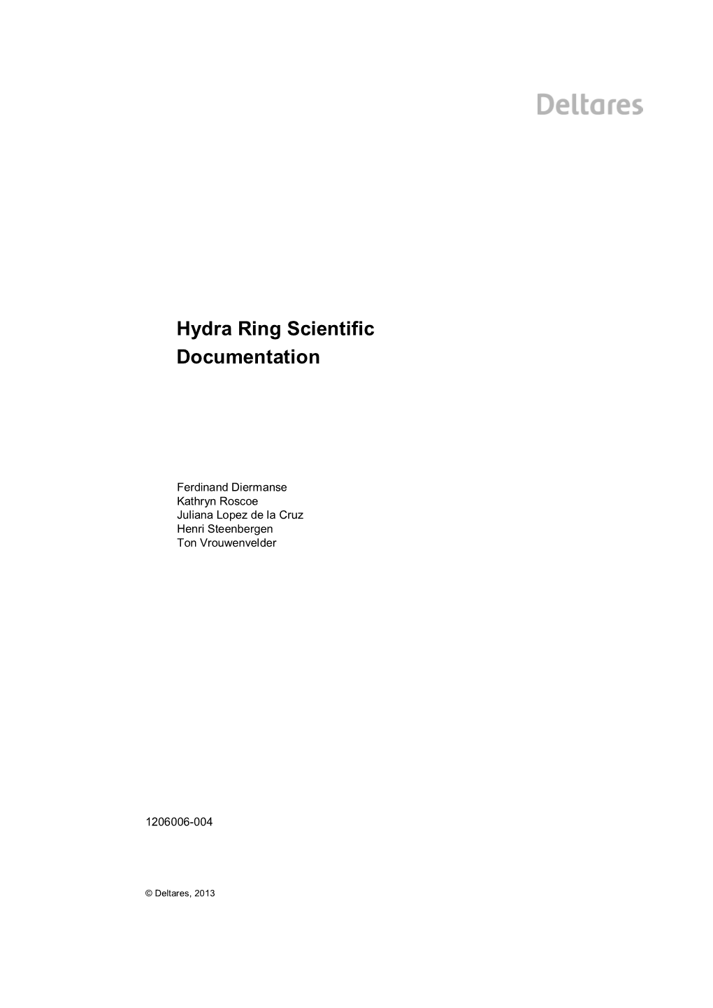 Hydra Ring Scientific Documentation