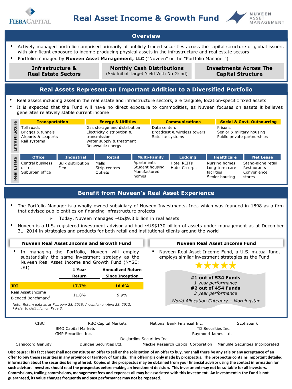 Real Asset Income & Growth Fund