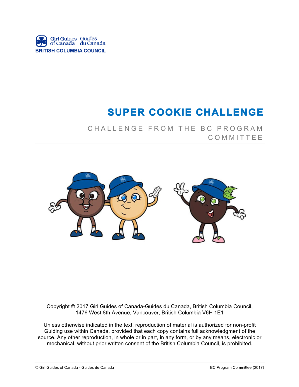 Super Cookie Challenge