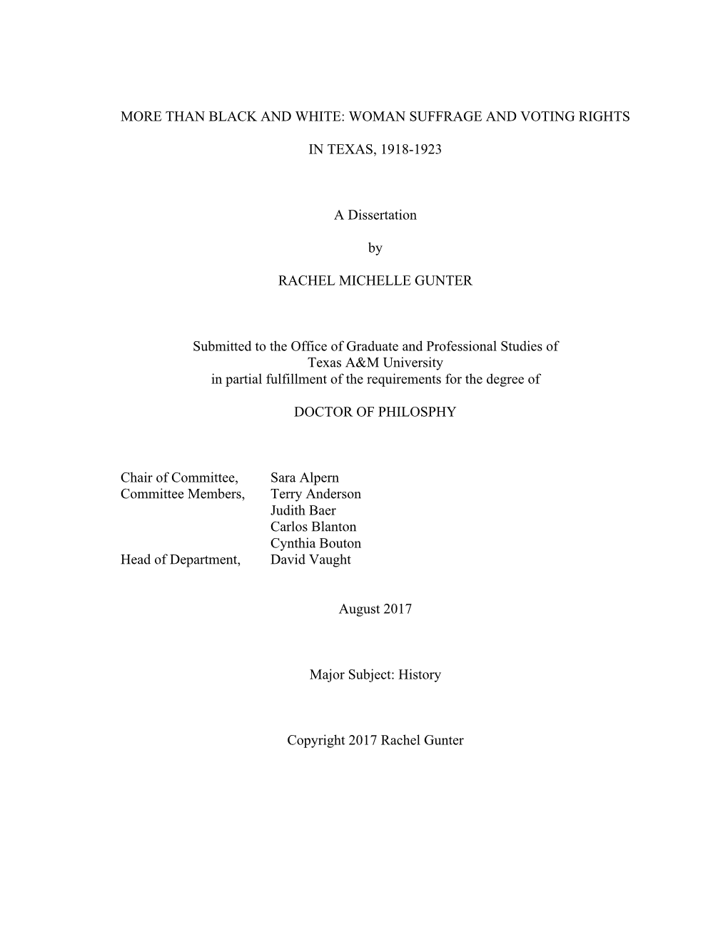 More Than Black and White: Woman Suffrage and Voting Rights