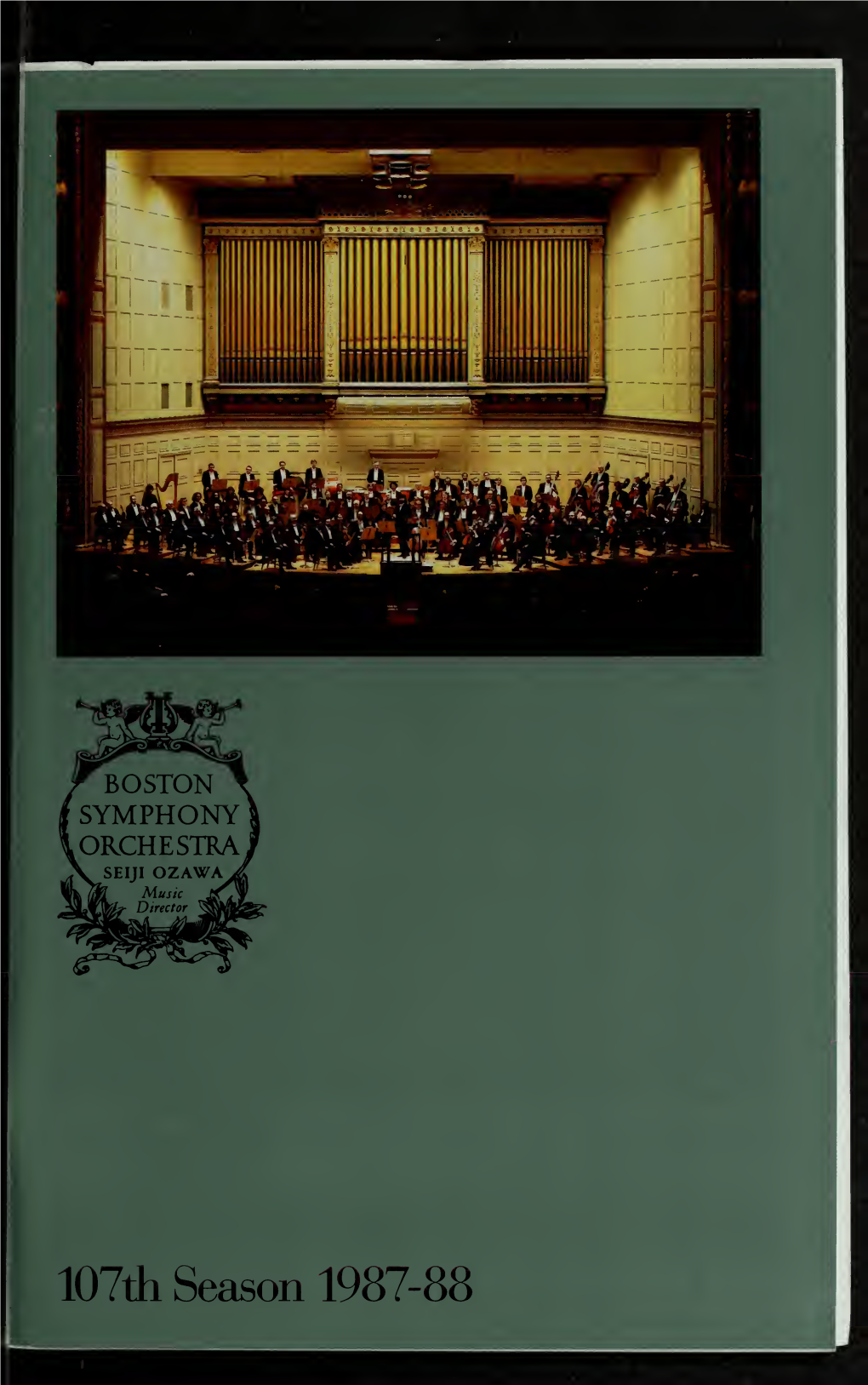Boston Symphony Orchestra Concert Programs, Season 107, 1987-1988