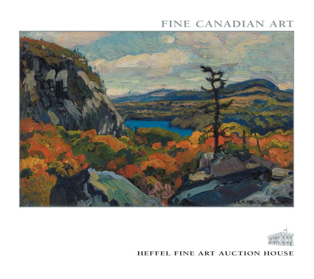 Fine Canadian Art Canadian Fine Heffel Fine Art Auction House Heffel Fine Art 3/22/2012, 4:31 Pm