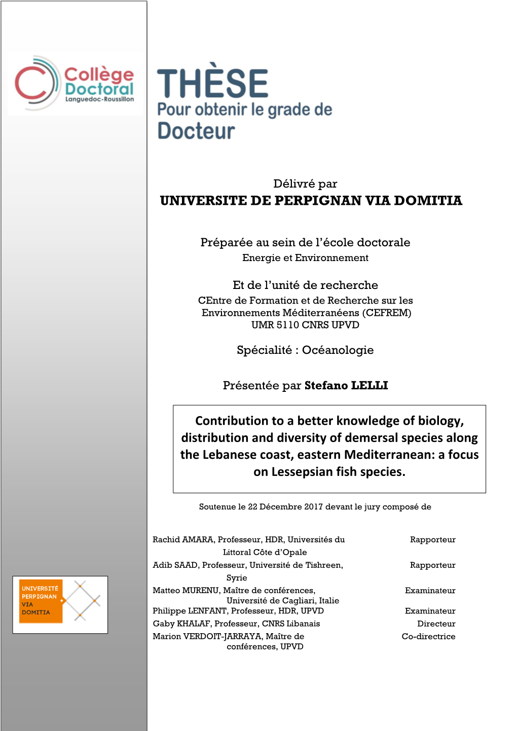 Universite De Perpignan Via Domitia