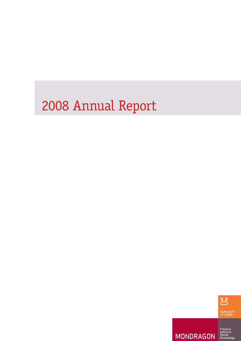 2008 Annual Report