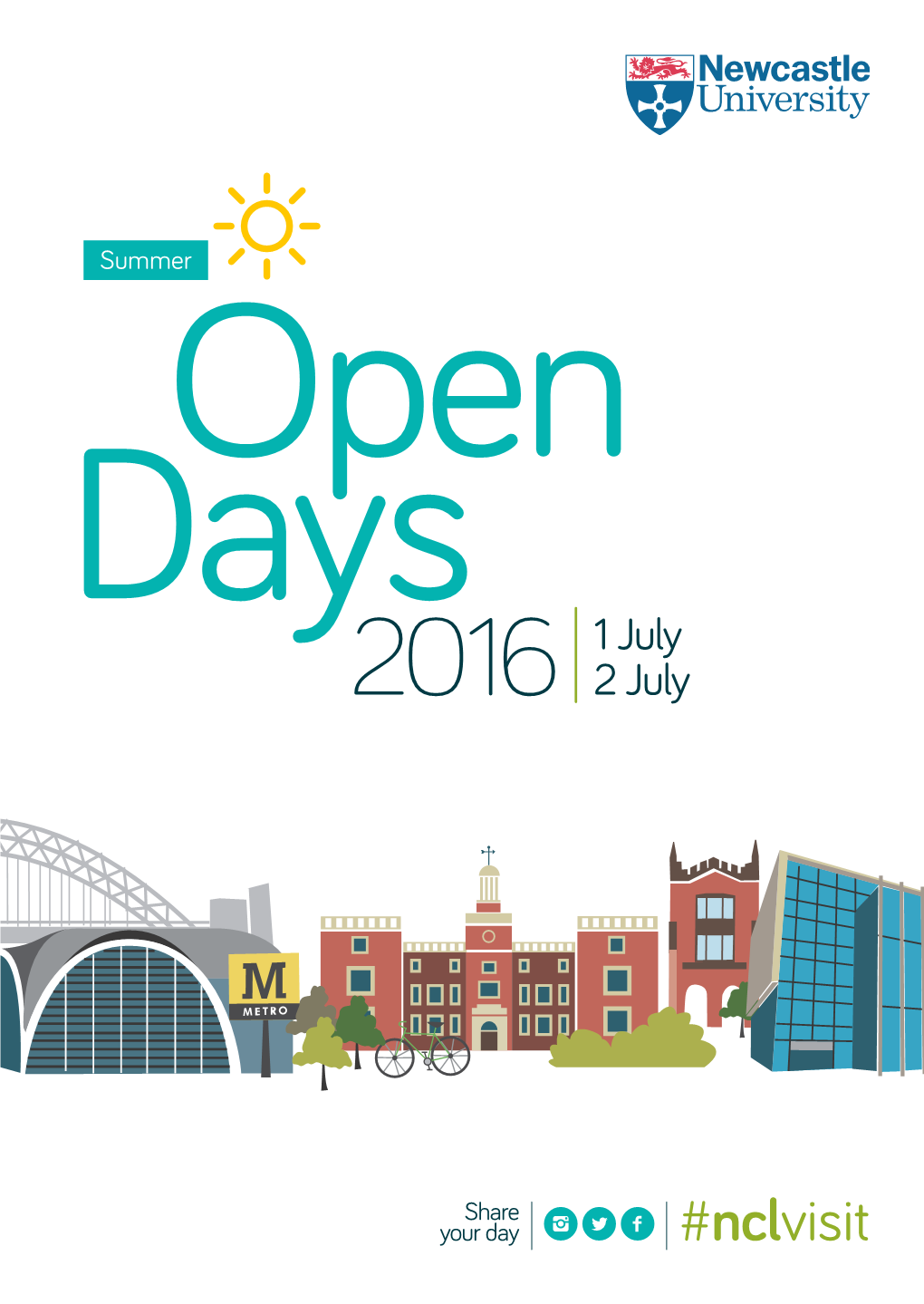 Nclvisit Open Day Guide 2016 Open Day Guide 2016