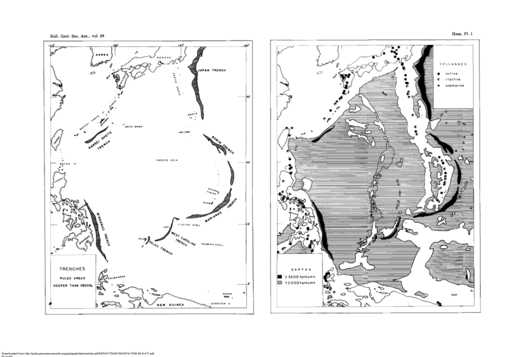 Bull. Geol. Soc. Am., Vol. 59 Hess. PI