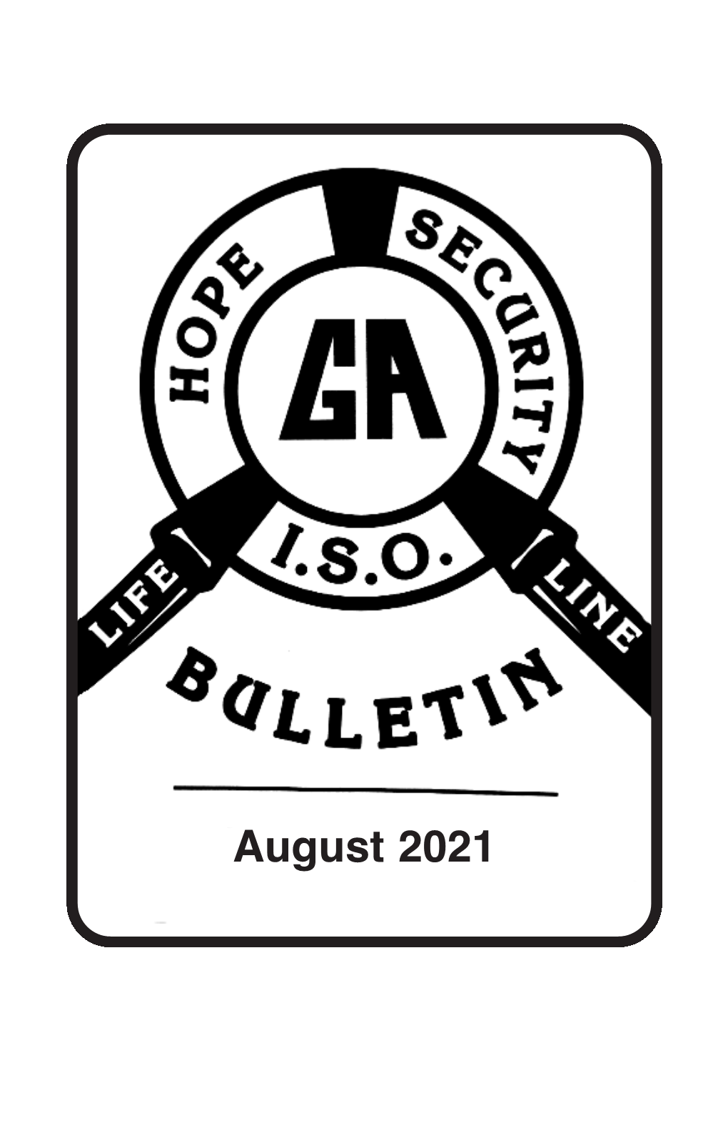 August 2021 GAMBLERS ANONYMOUS LIFE-LINE YEARLY BULLETIN SUBSCRIPTION FORM
