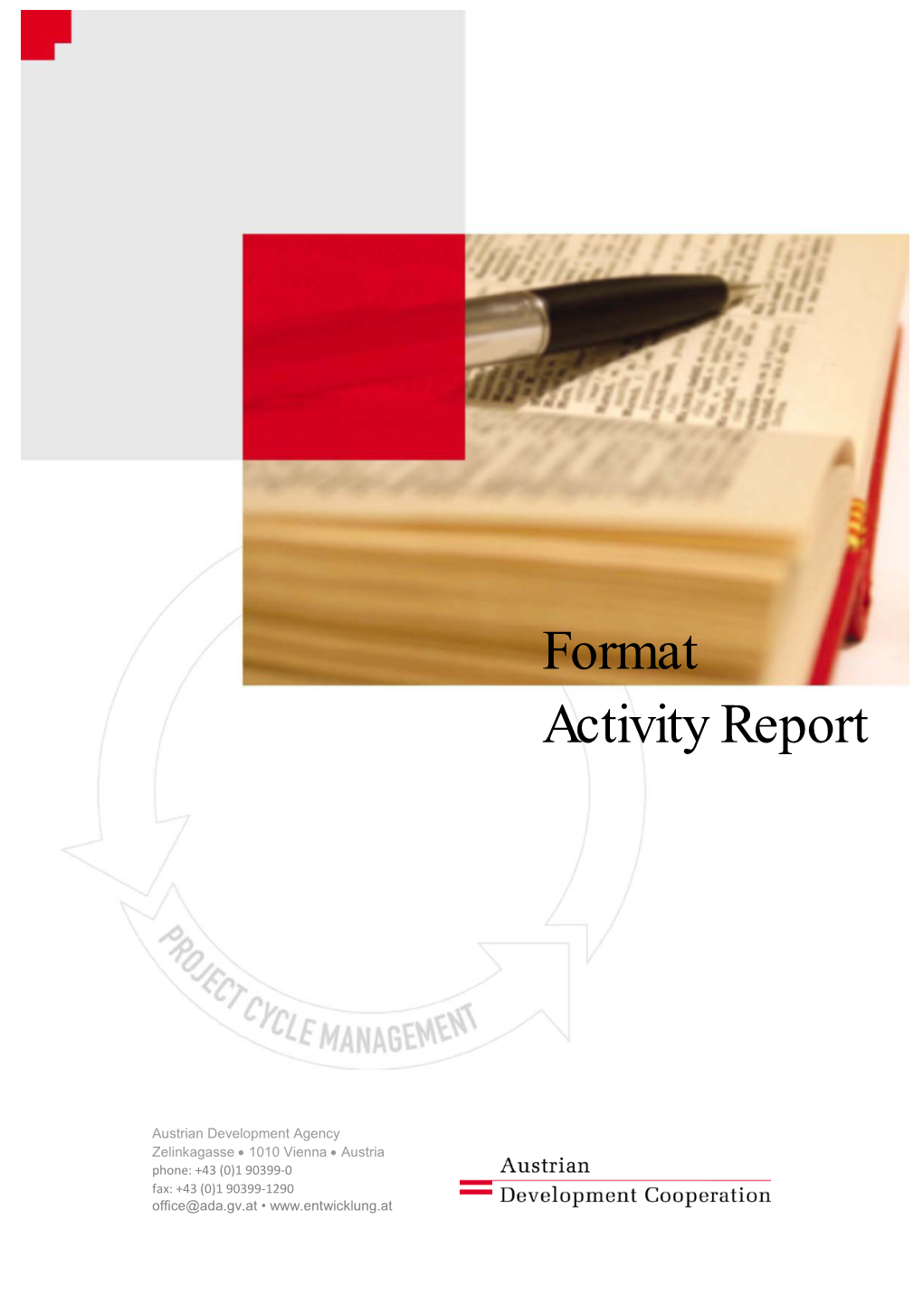 Format Activity Report