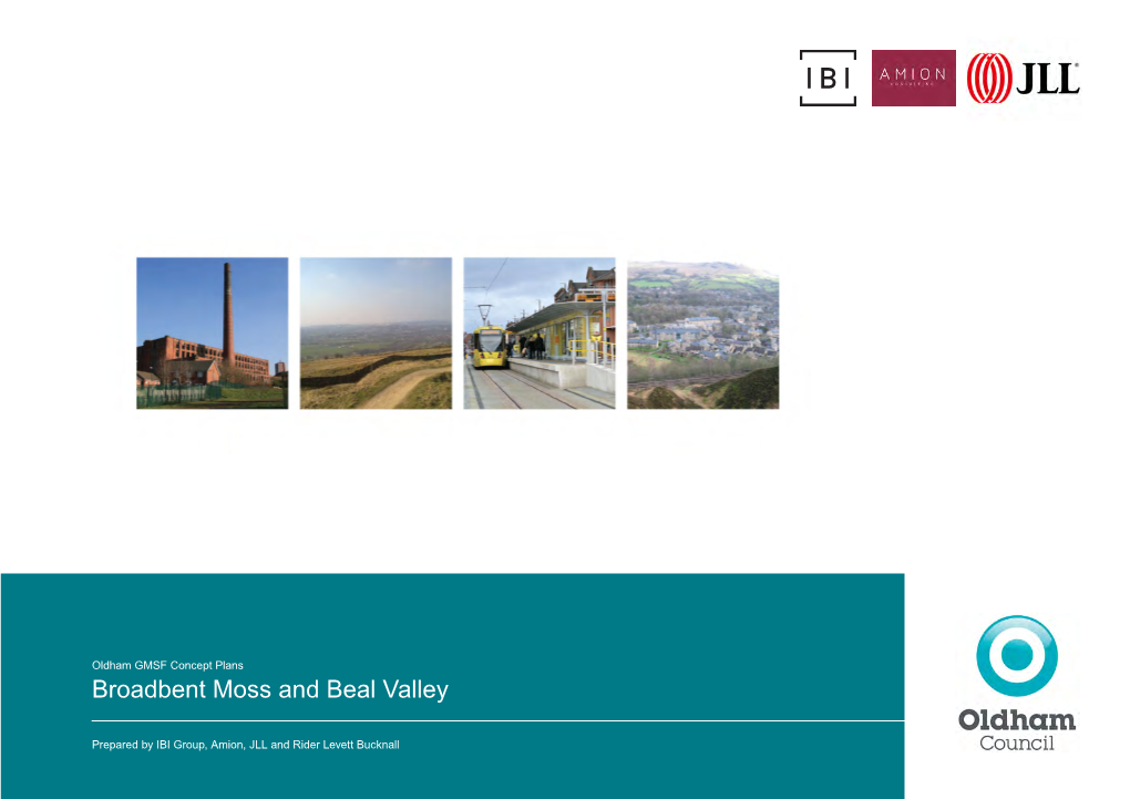 Oldham GMSF Concept Plans Broadbent Moss and Beal Valley