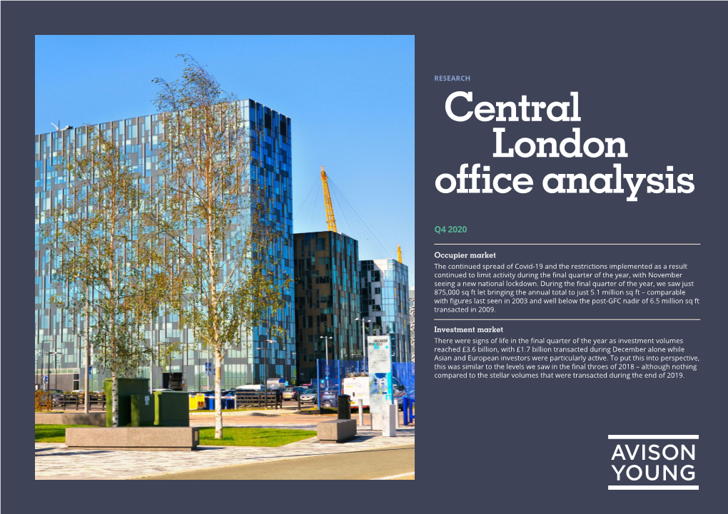 Central London Office Analysis