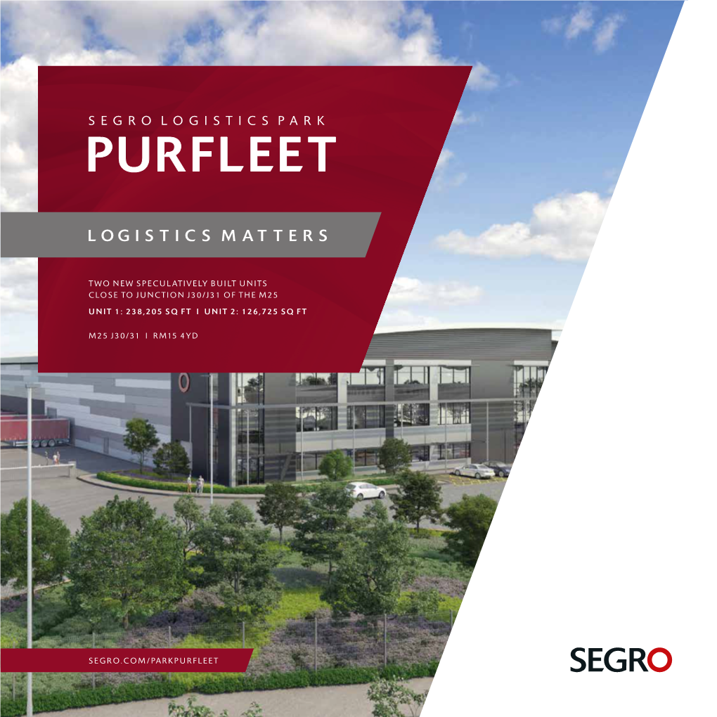 Segro Logistics Park Purfleet