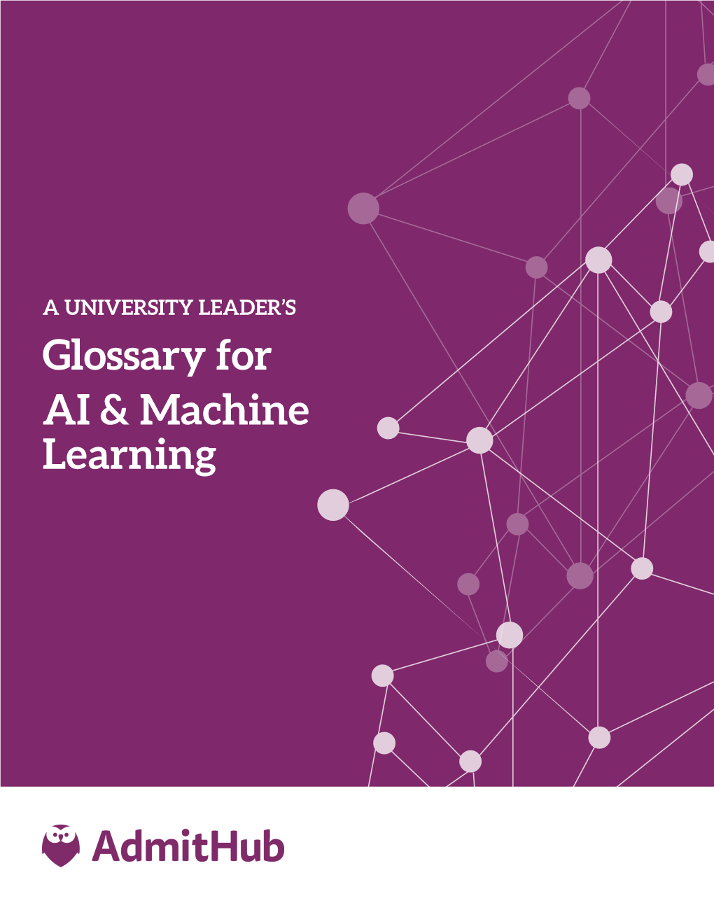 Glossary for AI & Machine Learning